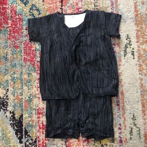 Muji 2pc kids pajamas